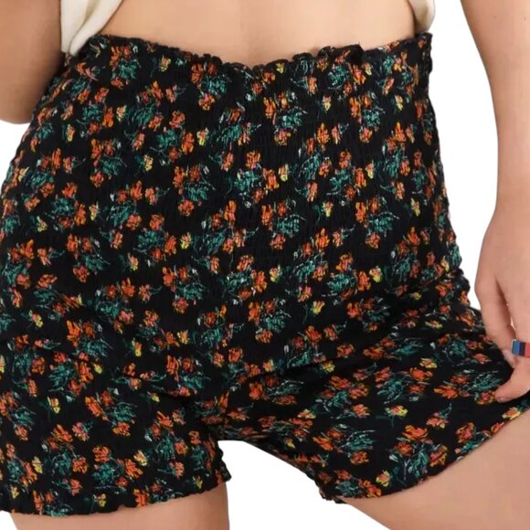 Free People Pants - FREE PEOPLE BRAND NEW MAIA SMOCKED SHORTS M Medium